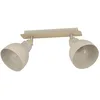 Image de EGLO Rail spot Arrecife, rampe de 2 spots orientables, barre de spots