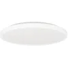 Image de EGLO connect.z Smart Home Plafonnier LED pour salle de bain Rovito-Z, ZigBee, application et commande vocale Alexa, blanc chaud/blanc froid, RVB, intensité variable, blanc, IP44, Ø 30 cm