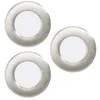 Image de EGLO connect.z Lot de 3 spots LED encastrables Fueva 6-Z, jeu de lampes