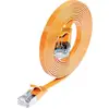 Image de Wirewin 9120064012052 RJ45 Netwerkkabel, patchkabel CAT 6A U/FTP 0.25 m Oranje 1 stuk(s)
