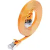Image de Wirewin 9120064012144 RJ45 Netwerkkabel, patchkabel CAT 6 U/FTP 0.50 m Oranje 1 stuk(s)