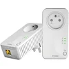 Image de STRONG - Powerline 600 Kit - Duo Prises CPL - Kit CPL - 600 Mbps - Compatible Toute Box/Routeur - Port Ethernet + Prise Filtrée - Installation Rapide - Internet Haut Débit Partout -POWERL600DUOFRV2