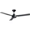 Image de Bayside Calypso Plafondventilator 45 W (Ø x h) 1220 mm x 310 mm Zwart Met wandschakelaar