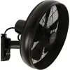 Image de Lucci AIR BK Wandventilator 50 W (Ø x h) 410 mm x 460 mm Zwart Zwenkbaar