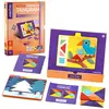 Image de Mieredu Jeu De Société Tangram Magnétique Kit De Départ