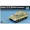 Image de Trumpeter TRU07125 7125 German E-75 (75-100 tons) - Kit de construction en plastique - Couleur