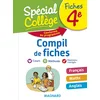 Image de Compil de fiches 4e: Français, Maths, Anglais