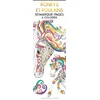 Image de Poneys et poulains: 50 marque-pages à colorier