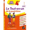 Image de Le Tout-en-un de la 4e: cahier de révision et d'entraînement dans toutes les matières