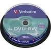 Image de Pack de 10 dvd+rw verbatim 4,7gb 4x matt silver