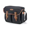 Image de Billingham Hadley Large sac photo d'épaule toile noir / tan