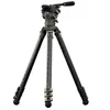 Image de Tilta tête fluide vidéo 75mm avec trépied carbone 3 sections 8Kg - Camouflage Foret