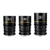 Image de Pack 3 objectifs Laowa Nanomorph S35 Prime (27, 35, 50mm) Monture L - Ambre