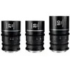Image de Pack 3 objectifs Laowa Nanomorph S35 Prime (27, 35, 50mm) Monture Sony E - Argent