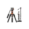 Image de K&f Concept K234A7+FH-03 Trepied vidéo alu charge 5kg