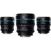 Image de SIRUI Kit d'Objectifs Cinéma Nightwalker Series 24, 35 et 55mm T1.2 S35 à mise au point manuelle pour Monture E - Noir