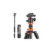 Image de K&f Concept D254C1+BH-28L Trepied carbone + rotule 28mm charge 10kg