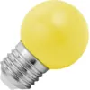 Image de Lighto | LED lamp | Grote fitting E27 | Kogellamp | Geel | 45mm | 1W