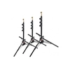 Image de Manfrotto Lighting 1051BAC-3 kit de 3 pieds alu mini compact air comprimé noir