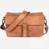 Image de Bronkey Paris sac photo cuir camel