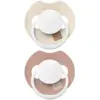 Image de Difrax LOVI Fopspeen Dynamisch 0-6 m Prime Glow Ivory Blush