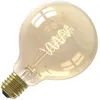 Image de Calex | LED filament | Grote fitting E27 | G95 | Globe | Goud | 3.8W