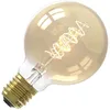 Image de Calex | LED filament | Grote fitting E27 | G80 | Globe | Goud | 3.8W