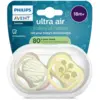 Image de Avent Ultra Air Fopspeen Colors of Nature Design 18M+