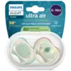 Image de Avent Ultra Air Fopspeen Leaves 6-18M