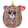 Image de Ty - Squish a Boos - Coussin Peluche Enfant Giselle le léopard 20cm, TY39288