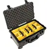 Image de Peli 1514 zwarte trolley met dividers 501x279x193 mm