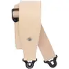 Image de D'Addario 30BAL01 Comfort Leather Auto Lock Guitar Strap Tan gitaarband