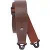 Image de D'Addario 25BAL02 Comfort Leather Auto Lock Guitar Strap Brown gitaarband