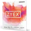 Image de D'Addario DZ310 3/4M Zyex Violin String Set 3/4 Scale, Medium Tension vioolsnarenset
