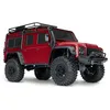 Image de Traxxas Landrover Defender Rouge Brushed Auto RC électrique Crawler 4 Roues motrices (4WD) prêt à fonctionner (RTR) 2,4