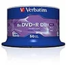 Image de Verbatim DVD+R Double Layer 8x Matt Silver 50pk Spindle