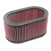 Image de K&N Filtre de Rechange ovale - 225mm x 133mm, 114mm hauteur (E-3471)