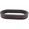 Image de K&N Filtre de Rechange ovale - 371mm x 197mm, 51mm hauteur (E-3515)