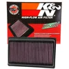 Image de K&N Filtre à air de remplacement compatible avec Infiniti Q50 3.5, 3.7 2014-2015 (2 pièces nécessaires) (33-5014)