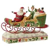 Image de Enesco Jim Shore Elf avec traîneau du Père Noël