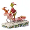 Image de Enesco Figurine Jim Shore Grinch Max On Sled