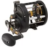 Image de PENN Fathom II Level Wind Multiplicateur Moulinet de pêche en eau salée pour la pêche en bateau, rivage et kayak