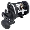 Image de PENN Rival Level Wind Conventional Boat Fishing Reel, HT-100 Star Drag, Max of 15lb | 6.8kg, Forged and Machined Aluminum Spool, RIV20LW, Black