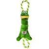 Image de KONG - Tugger Knots Frog - Jouet de traction, rembourrage minimal et boucles - Pour Chien Petit/Moyen