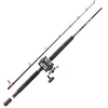 Image de Abu Garcia Muscle Tip Combo, Ensemble Canne A Pêche en Mer et Moulinet pour la Pêche du Lieu, Bar, Maquereau et Pêche à la Traine