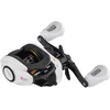 Image de Abu Garcia Max Pro Moulinet Baitcast à profil bas, taille LP (1539730), 7 roulements à billes en acier inoxydable + 1 à rouleaux, glissement à étoile synthétique, max de 6,8 kg, pour gaucher (boîte)