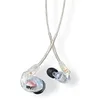 Image de SHURE SE425-CL-EFS Écouteurs professionnels avec câble sur l'oreille, isolation phonique avec deux micro-transducteurs haute définition, son naturel précis, câble transparent de 35 mm