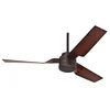 Image de Hunter Fan 50635 Ventilateur de plafond Cabo Frio 132 cm, ventilateur avec 3 pales à essai d'humidité, finition bronze et contrôle mural