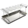 Image de Broil King Porte-ailettes en acier inoxydable 18 x 4 x 42 cm