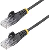 Image de StarTech.com StarTech.com Câble réseau Ethernet Snagless Cat6 de 2 m - Cordon sans crochet de 2 m - Noir